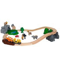 BRIO World Safari Adventure Set m. Schienen - 26 Teile 33960