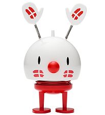 Hoptimist Medium Bumble - 14 cm - Birthday - Red/White