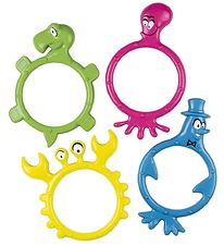 BECO Diving Diving Rings - Diving Monster - 4-Pack - Multicolour