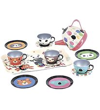 Vilac Tea Set w. Music - Metal - Jungle