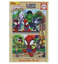 Educa Puzzle Game - Marvel Spidey - 2x25 Bricks