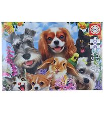 Educa Puzzle - Dfil d'animaux selfie - 200 Briques