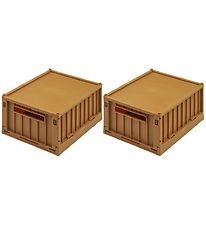 Liewood Klappbox m. Deckel - 25x18x9,5 cm - Small - Weston - Gol