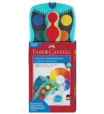 Faber-Castell Wasserfarbe - Verbinder - 12 Farben