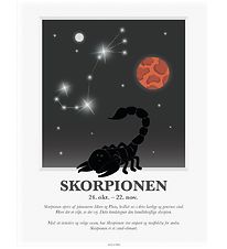 Kids by Friis Veggspjald - Stjörnumerki - Sporðdreki