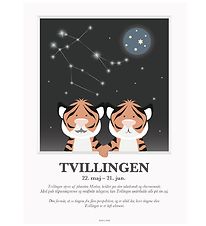 Kids by Friis Poster - Sternzeichen - Zwillinge