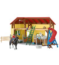 Schleich Farm World - 29.5x47 cm - Horse stable 42485