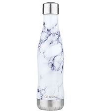 Glacial Thermo Bottle - 400 mL - White Marble