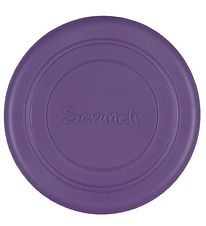 Scrunch Frisbee - Silikoni -  18 cm - Dark Purple