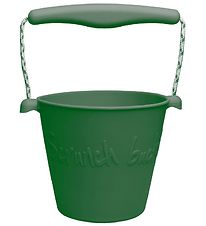 Scrunch Emmer - Silicone - 13 cm - Dark Mos Green