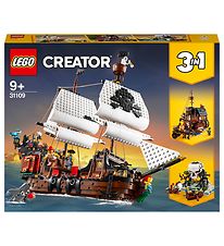 LEGO Crateur - Le bateau pirate 31109 - 3-en-1 - 1264 Parties
