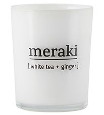 Meraki Bougie parfume - 60 g - White Th & Ginger