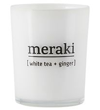 Meraki Scented Candle - 60 g - White Tea & Ginger