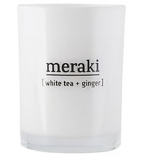 Meraki Duftkerzen- 220 g - White Tee & Ginger