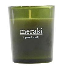Meraki Scented Candle - 60 g - Green Herbal