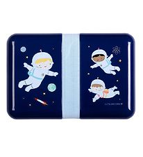 A Little Lovely Company Lunchbox - Astronaut - Blue