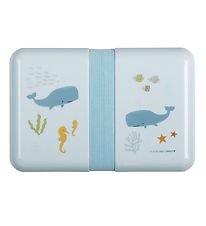 A Little Lovely Company Lunchbox - Ocean - Blue