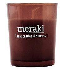 Meraki Duftkerzen - 60 g - Sandburgen & Sonnenuntergnge