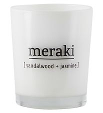 Meraki Geurkaars - 60 g - Sandelhout & Jasmijn