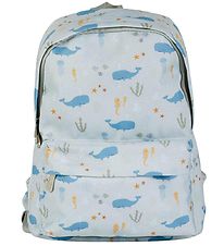 A Little Lovely Company Preschool Backpack - Ocean - Blue