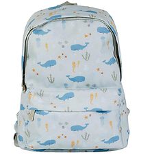 A Little Lovely Company Cartable de Maternelle - Ocean - Bleu