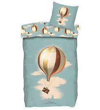 H.C. Andersen Bettwsche - Heiluftballon - Baby - At Rejse Er A