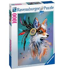 Ravensburger Puzzel - 1000 Bakstenen - Geest Fox