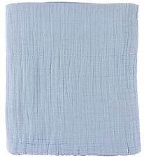 Sebra Baby Blanket - 85x85 cm - Powder Blue