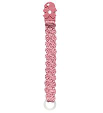 Sebra Dummy Clip - Crochet - Blossom Pink