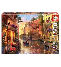 Educa Puzzel - 1500 Bakstenen - Sunset in Veneti