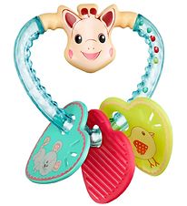 Sophie la Girafe Rassel - Herz - Bunt