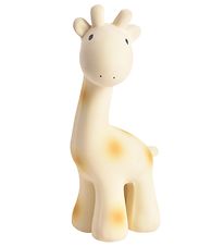 Tikiri Teether Rattle & Bath Toy - Natural Rubber - Giraffe - Ye