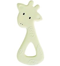 Tikiri Teether - Natural Rubber - Giraffe - Yellow