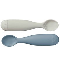 Cam Cam Cuillres - Silicone - 2 Pack - Arc-en-ciel - Midnight M