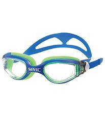 Seac Lunettes de Natation - Rythme Jr - Bleu/Vert