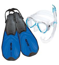 Seac Snorkelset m. Simftter - Tris Zoom AD - Bl