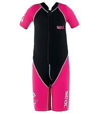 Seac Schwimmanzg - Dolphin Shorty Girl 1, 5 mm - Schwarz/Pink