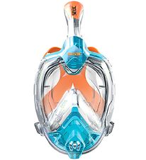 Seac Snorkelmasker - Libera - Blauw/Oranje