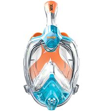 Seac Masque de Snorkeling - Libra - Bleu/Orange