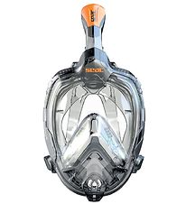 Seac Snorkel Mask - Libera - Black/Orange
