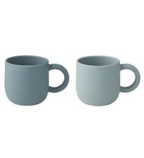 Liewood Cups - 2-Pack - Silicone - Merce - Blue Mix