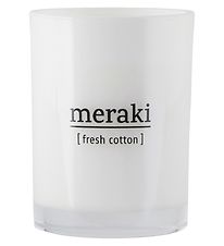 Meraki Bougie parfume - 220 g - Frache Cotton