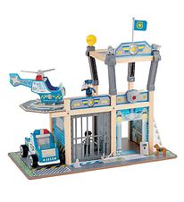 Hape Play Set - 13 parts - Police station