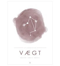 Citatplakat Poster - A3 - Constellation - Weight - Pink