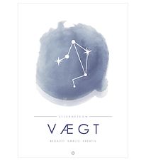 Citatplakat Poster - A3 - Constellation - Weight - Blue