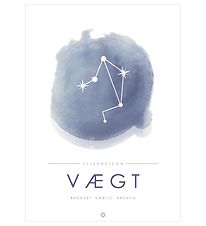 Citatplakat Affisch - A3 - Constellation - Vikt - Bl