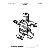 Citatplakat Poster - A3 - L'Homme Lego