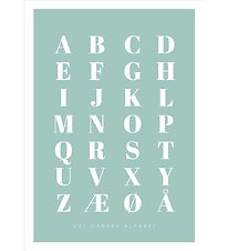 Citatplakat Poster - A3 - Alphabet Poster - Grn