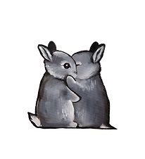 Citatplakat Veggspjald - A3 - Sweet Kanínur