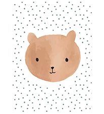Citatplakat Veggspjald - A3 - Barnalegt Bear